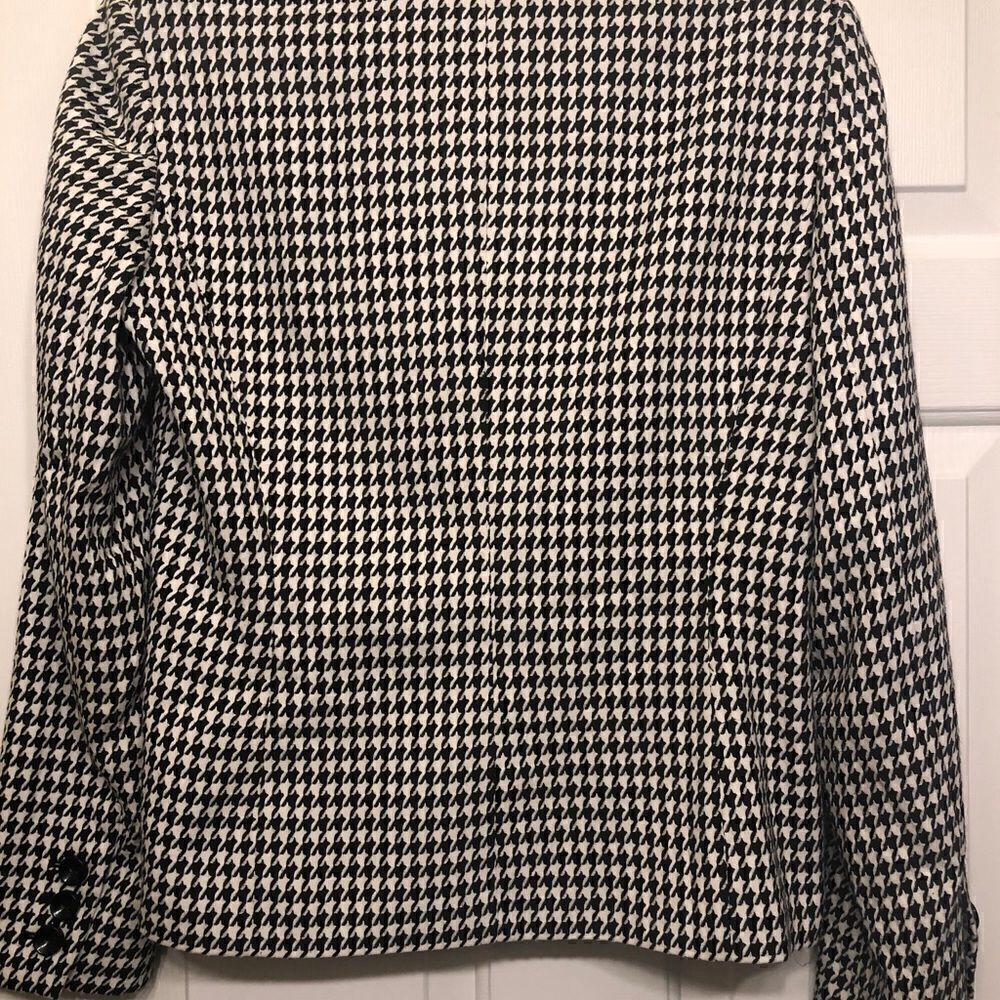 Kasper Black plaid Skirt suit set - Picture 4 of 14